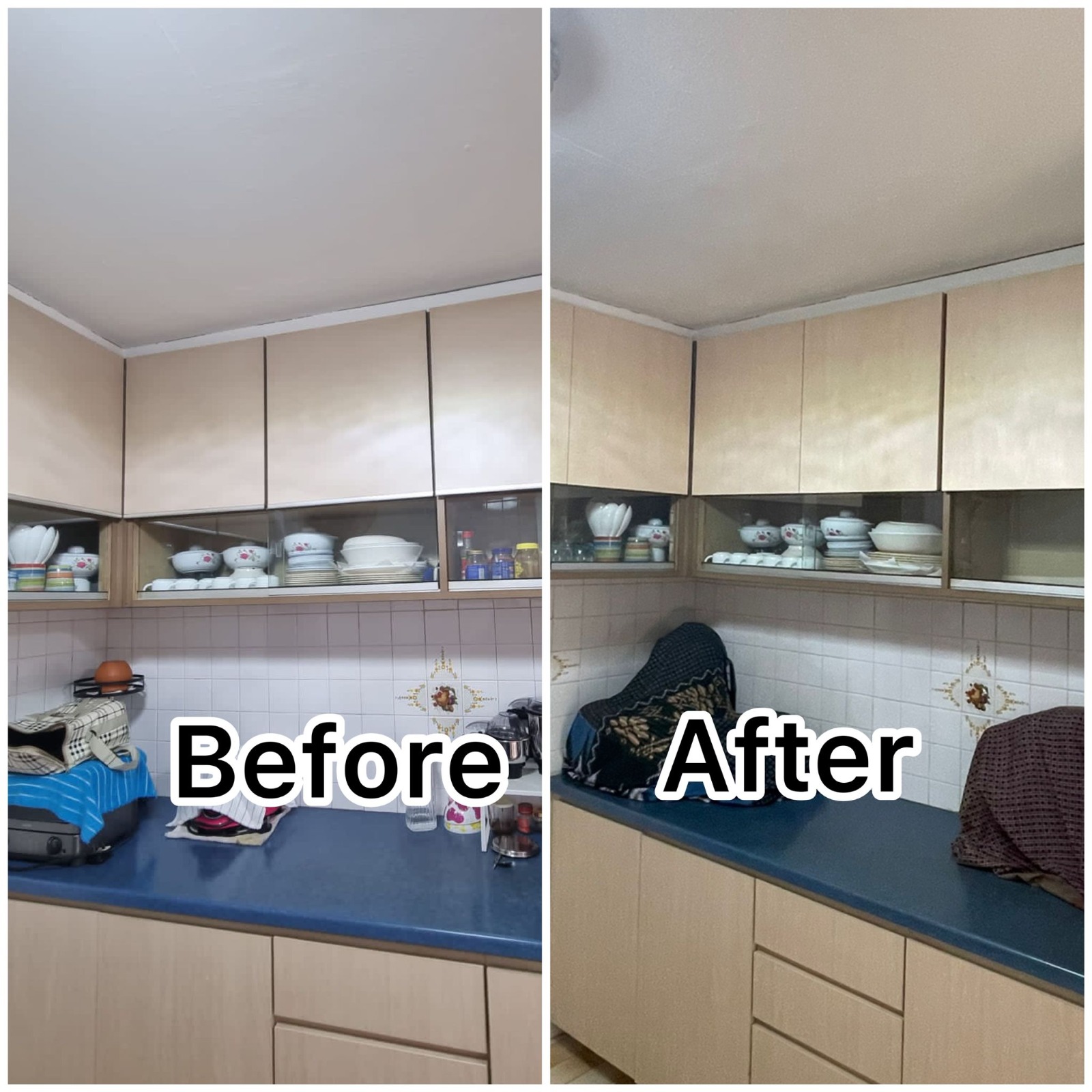 Photo inspiration: Custom Kitchen Cabinet Refurbishment Services Reference: Top Kitchen Cabinet Repair Service In Singapore