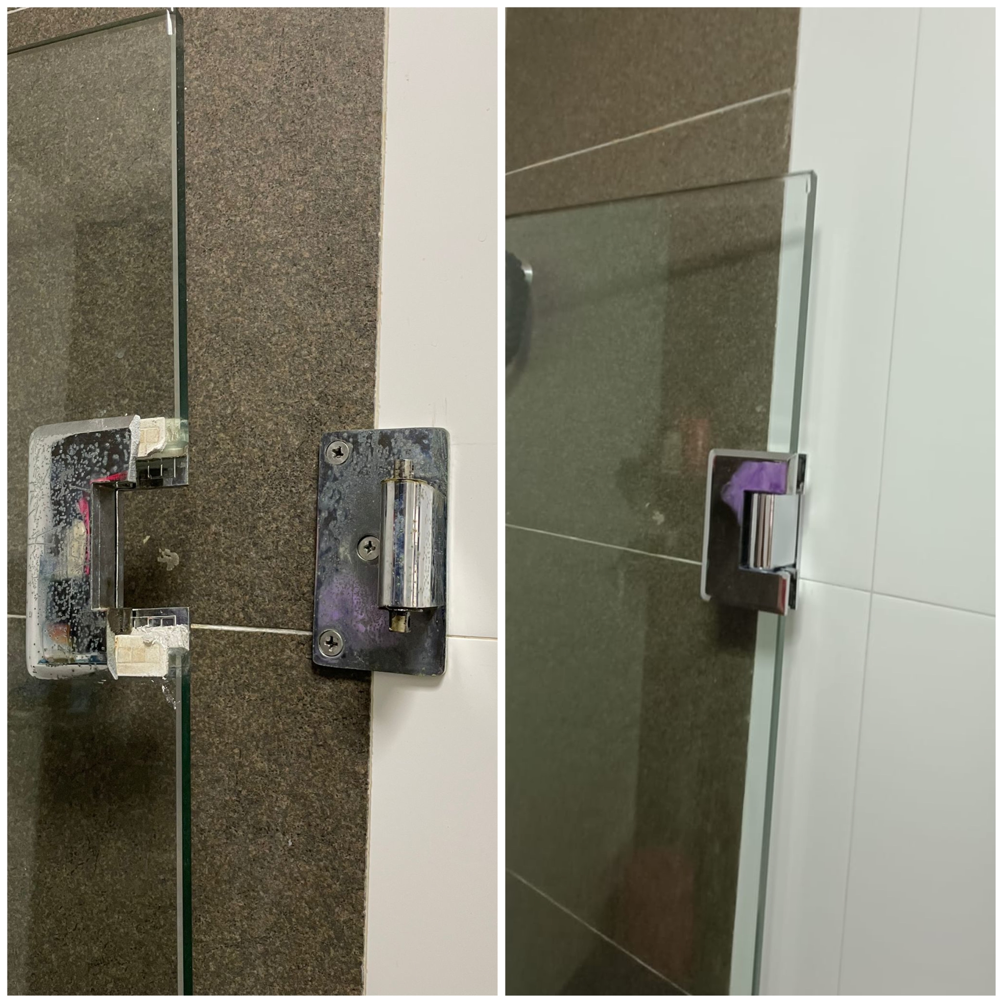 Shower Door Hinges Replacement Service